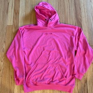 Daniel Patrick Hot Pink Loop Terry Sweatshirt/Hoodie XS
